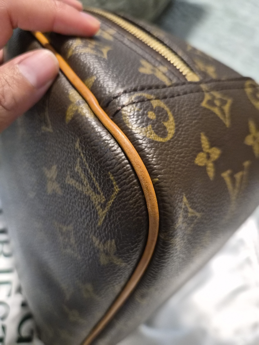 Louis Vuitton Monogram Canvas Trouville — Brown/Tan - Picture 10 of 15